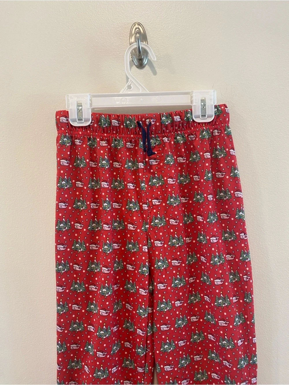 Vineyard vines boys knit pajama pants in size M 12-14 years Christmas holiday